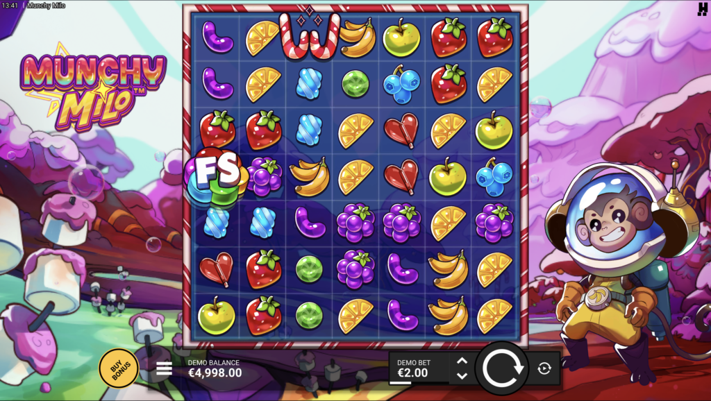 Munchy Milo - bonus buy slot